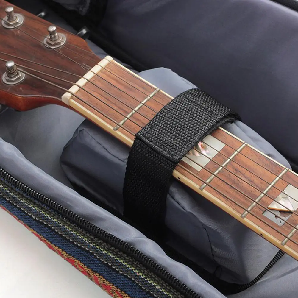 40/41 Inch Electric Guitar Bag Ethnic Knitting Style Classical Acoustic Guitar Case Thickened Internal Waterproof Backpack