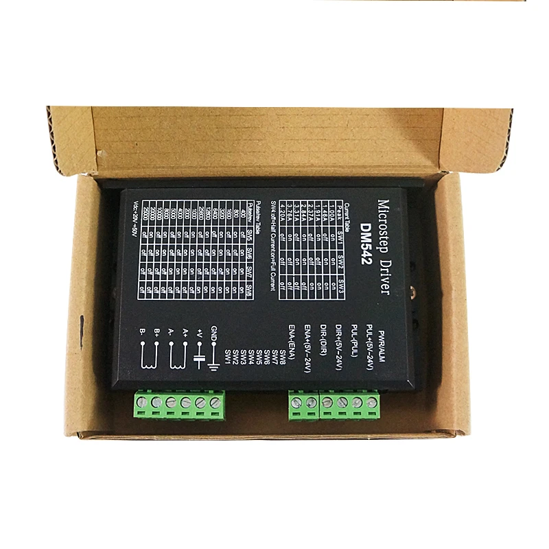 DM542 Stepper Motor Driver For 57 86 Series 2-Phase Digital Stepper Motor Drive