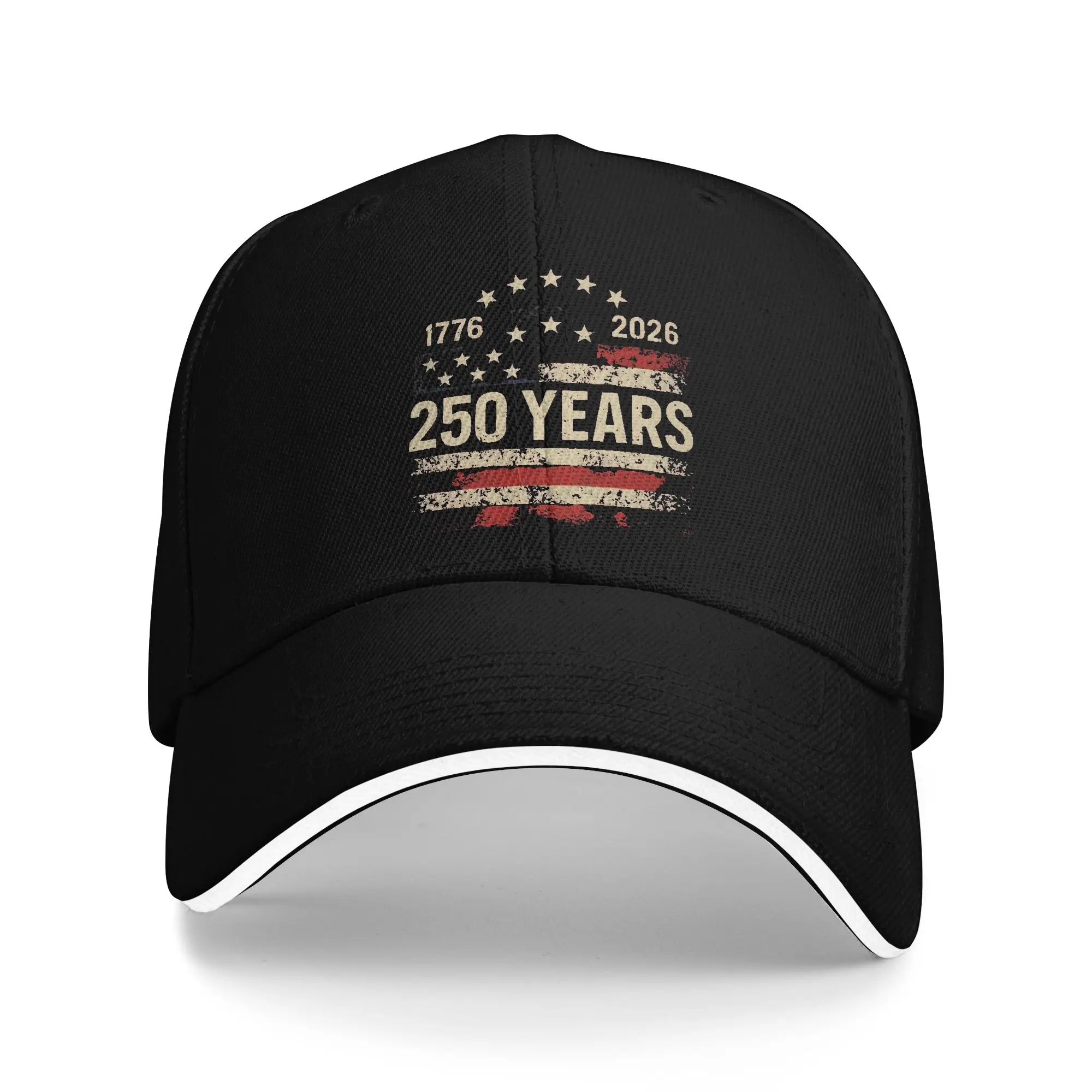 

Бейсболка унисекс в стиле Snapback к 250-летию Америки, с флагом США, для гольфа и защиты от солнца