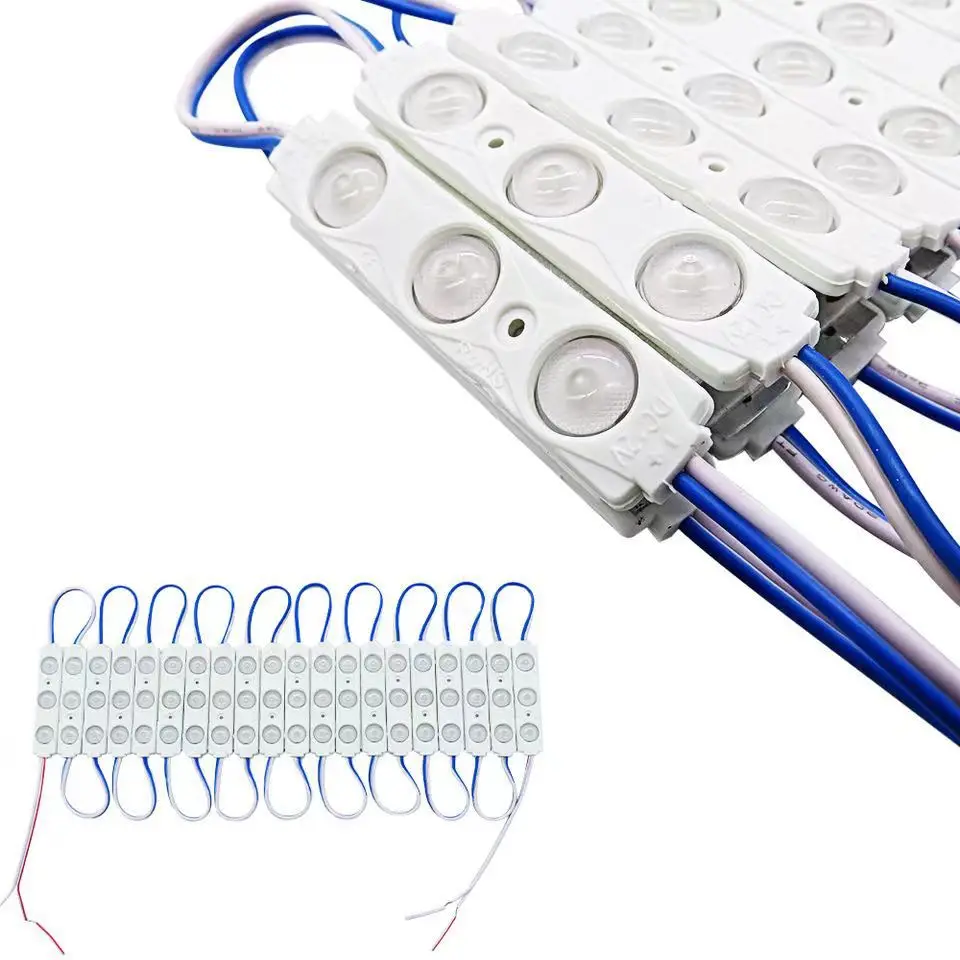 

LED Modules SMD 2835 1.5W DC12V Injection Modules With lens LED Backlight for Advertisement Design Shop Banner