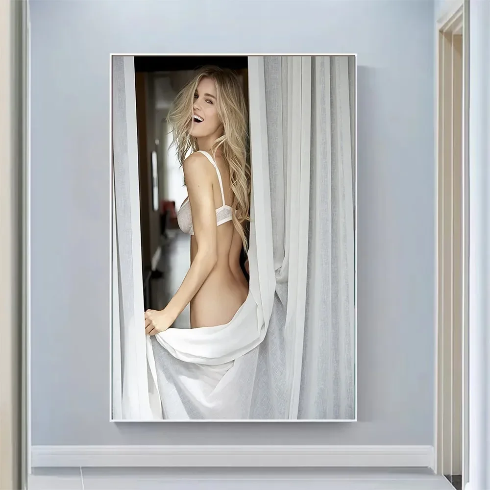 Silk Cloth Wall Poster Joy Corrigan - Arsenic Magazine Sexy Model Star Art Home Decoration Gift HD Bright