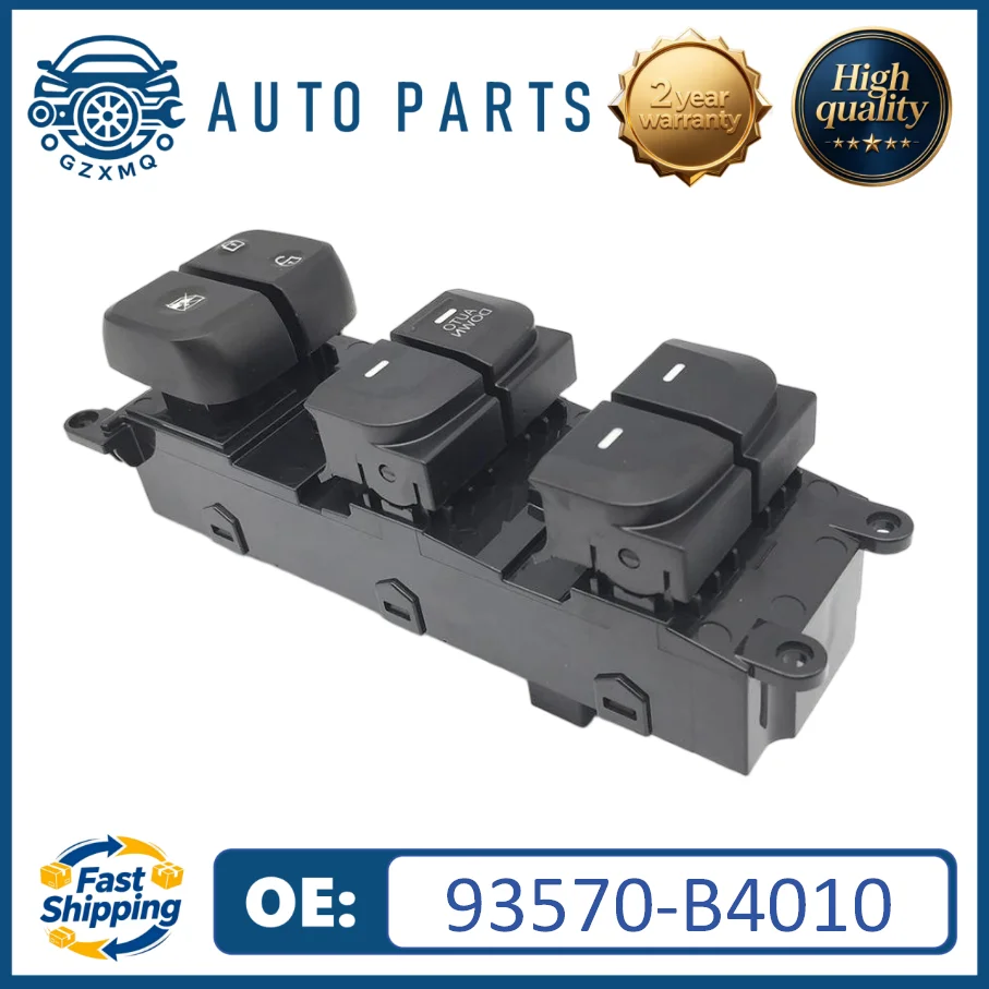 

93570-B4010 High-quality Electric Window Switch LHD Front Left Hand Autodown For Hyundai I10 18 Pins#93570-B4030