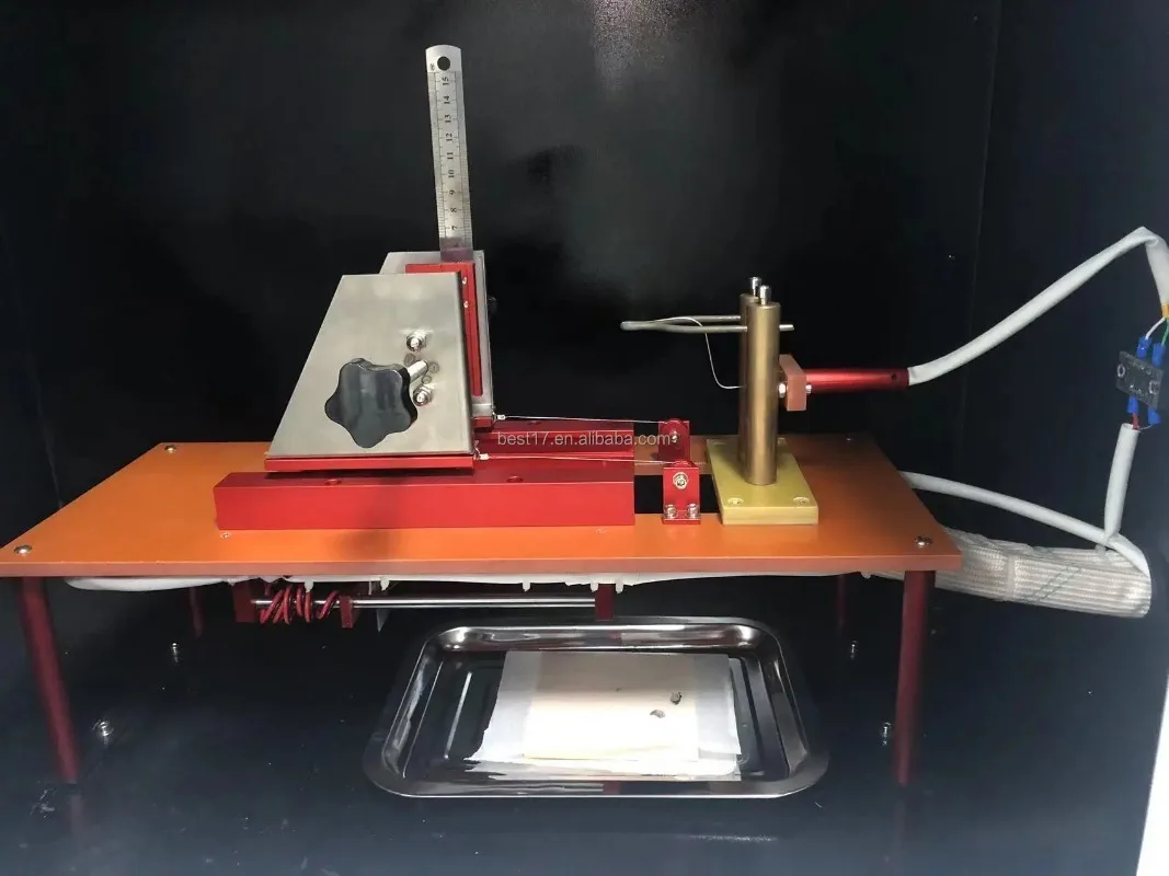 

Glow Wire Flammability Tester IEC 60695 Tracking Index Test Apparatus for Material Safety Assessment Temperature Tester