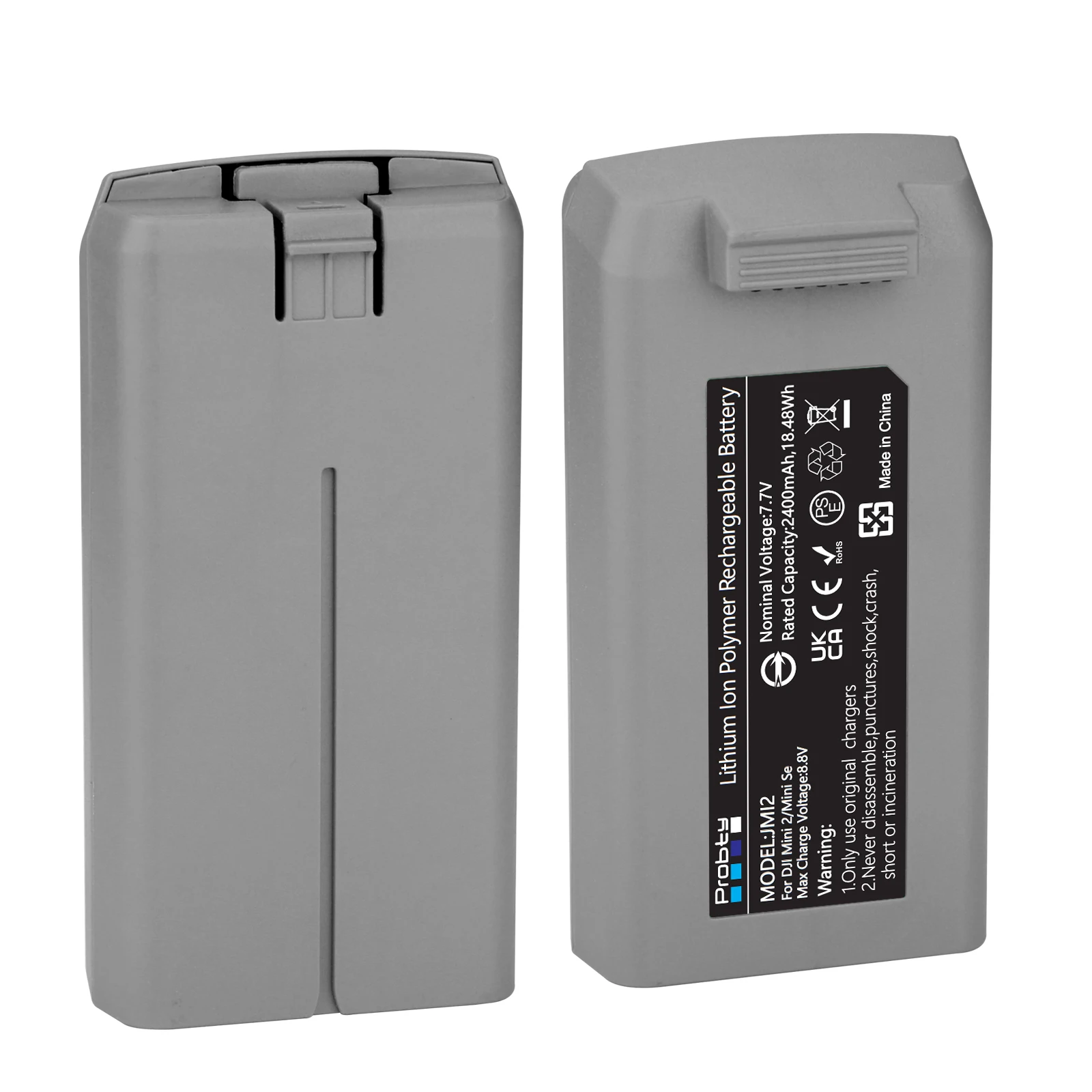 original probty 2400mAh For DJI Mini 2 Intelligent Flight Battery for Mini 2, Mini SE, Mini 4K, Mini 2 SE