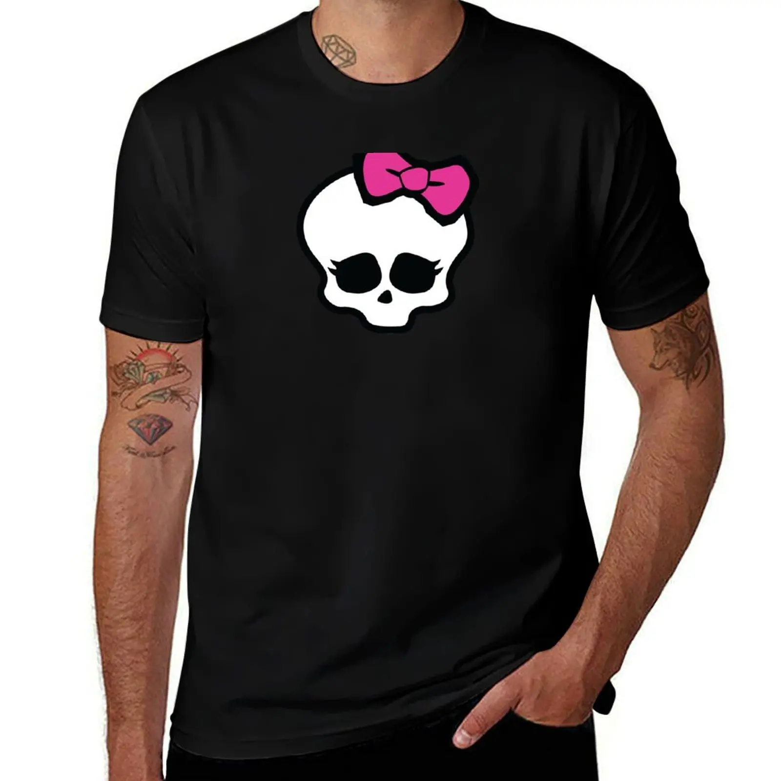 

Cutie skull T-Shirt black cotton t-shirt plain for man package t shirt man luxury man t shirts for men T-Shirt