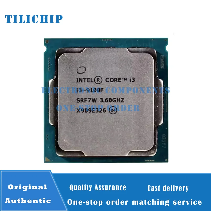 i3 9100F 3.6GHz SRF7W/SRF6N 4-Core LGA 1151 cpu processor