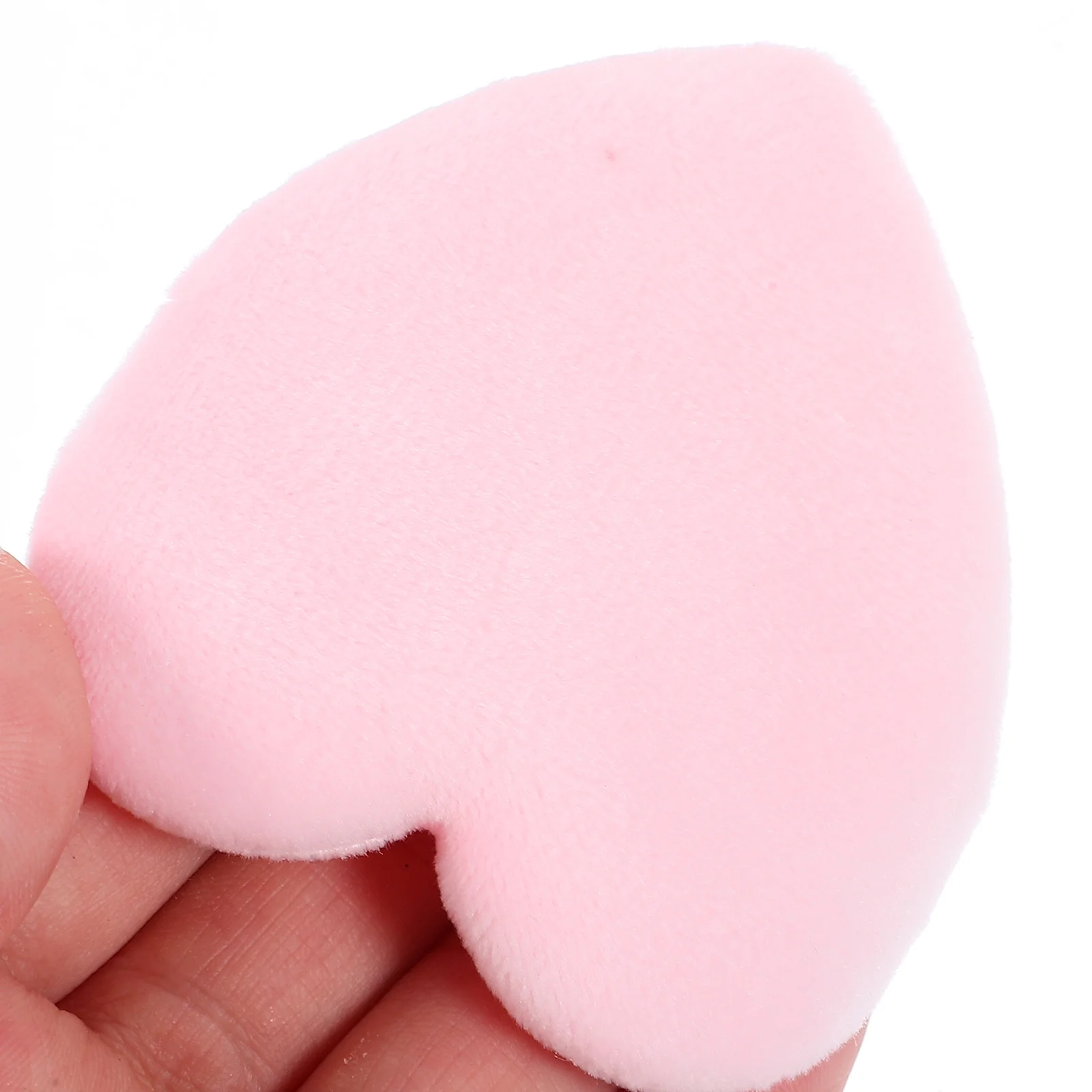 

6pcs Love Shape Powder Puff Makeup Sponge Face Pads Blending Applicator Tools For Sensitive Skin Foundation Powder
