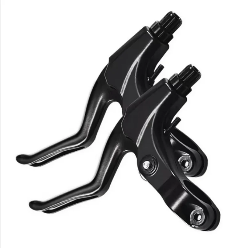

1Pairs Aluminum Alloy Bicycle Brake Handle Fit 22.2mm Handlebars Ultralight Cycling Brake Levers V-Brake Universal
