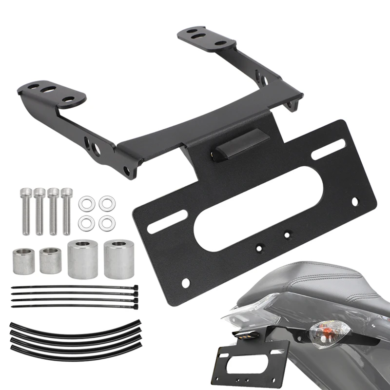 Voor Husqvarna Vitpilen 401 Svartpilen 401 250 200 125 Motorfiets Kenteken Houder Achterlicht Beugel Spatbord Eliminator Kit