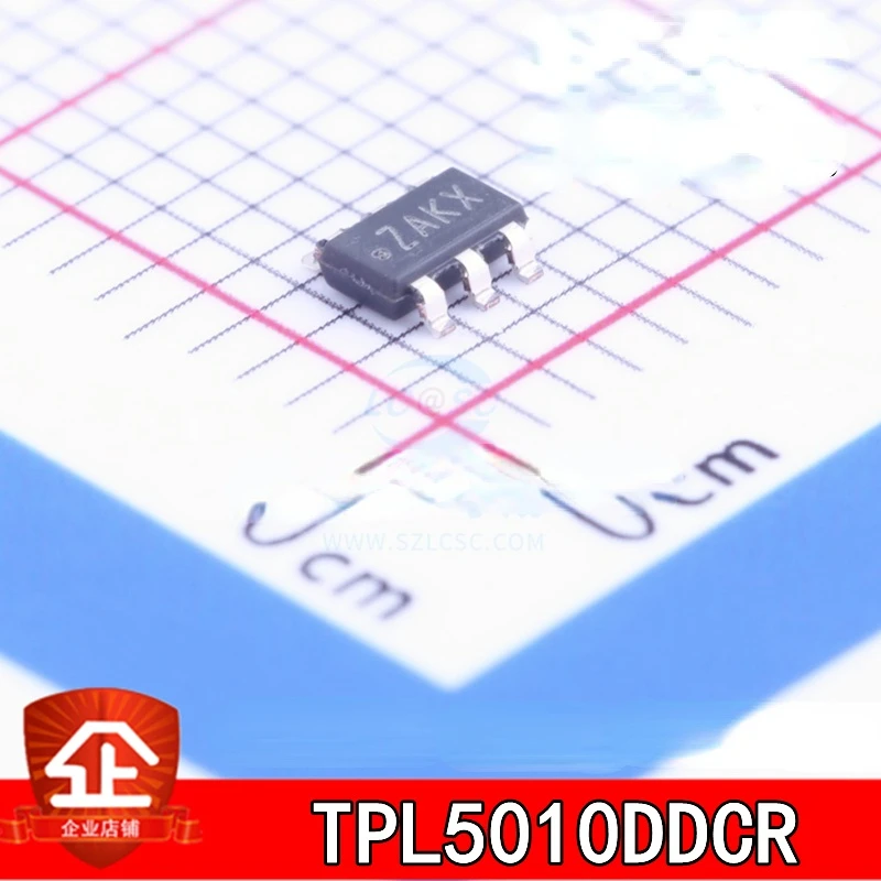 

10pcs New and original TPL5010DDCR Screen printing:ZAKX SOT23-6 Ultra low power system timer TPL5010DDCR SOT23-6 ZAKX