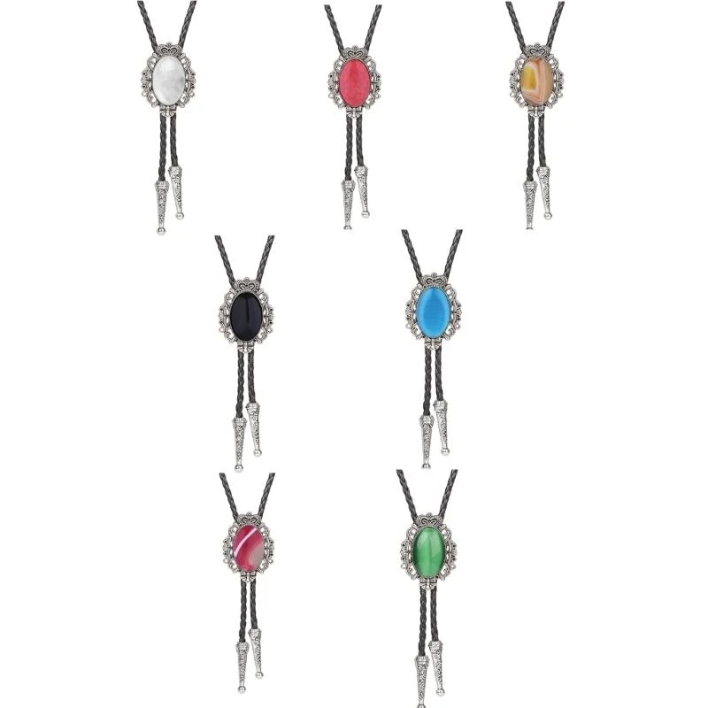 سلتيك بولو التعادل كاوبوي بولو التعادل الرجال قبعات رعاة البقر الغربية بولو التعادل الغربية قلادة كاوبوي ربطة العنق حجر بولوتي كاوبوي قلادة التعادل