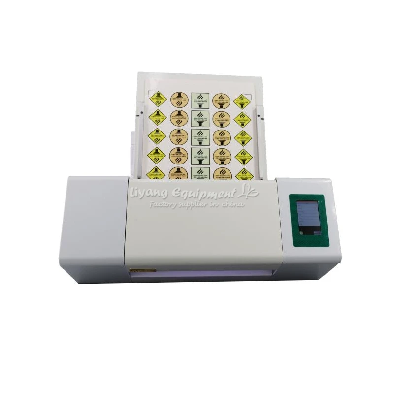 

LY-388A ouch Screen Control Label Die-Cutting Machine Automatic TPaper Feeding Cutter 340mm Cut Width Optional 220V 110V