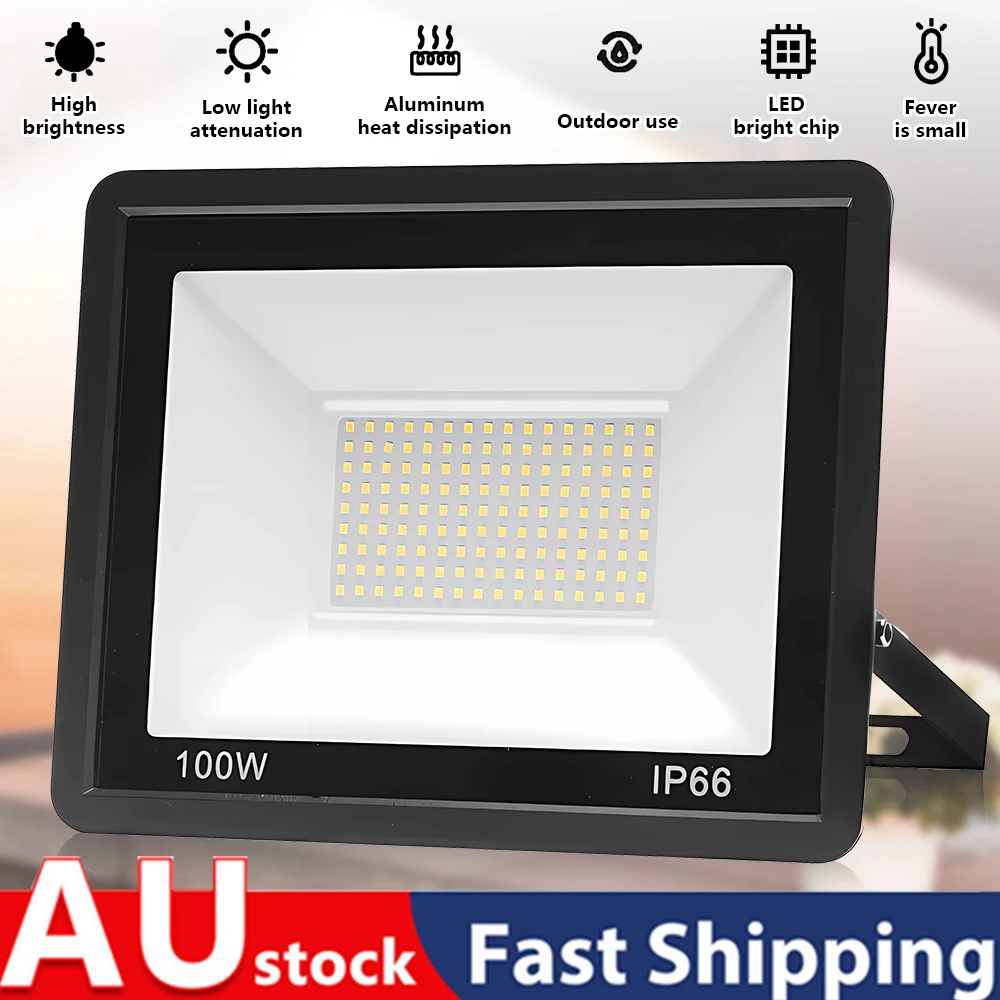 

Outdoor Led Spotlight Projector With Motion Sensor 220V Waterproof 100W Led Floodlight Detector Focus Wall Lamp