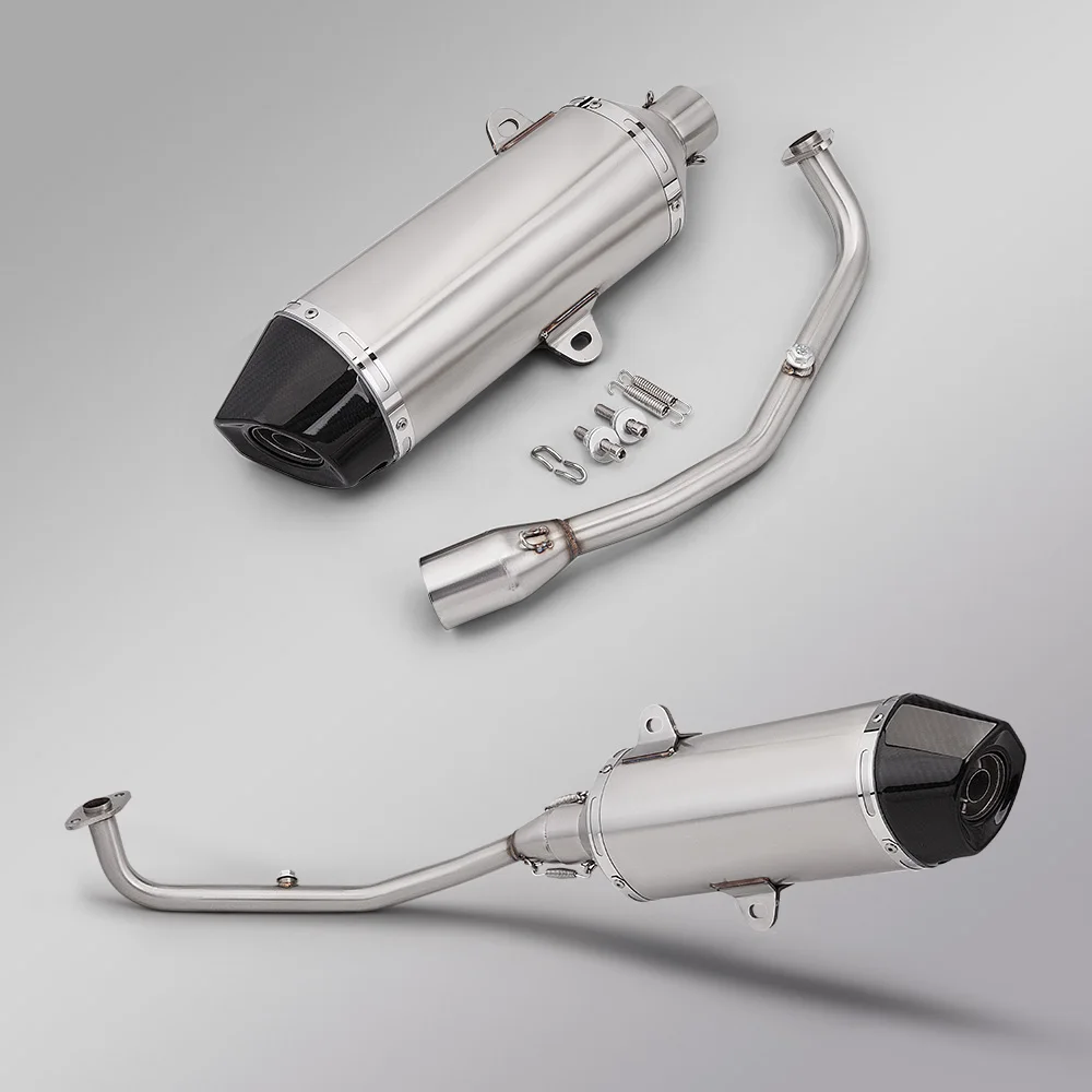 

Full Exhaust System Front Link Pipe For Yamaha XMAX 125 XMAX125, 2021-2025 Exhaust Muffler