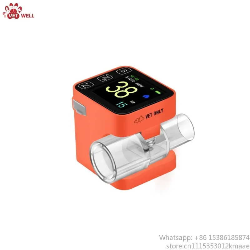 Vequyn Veterinary Monitor with EtCO2 Monitoring Device