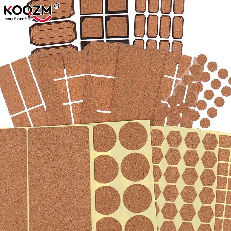 2-96Pcs Wooden Labels Sticker Craft Kitchen Bottle Jars Organizer Labels Sticker Packaging Sealing Label Album Adhesive Sticker