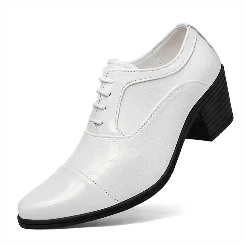 With Pictures Small Size Men Formal Shoes Heels Men Sneakers White Casual Dress Shoes Sport Runners Shuse To Play Lux