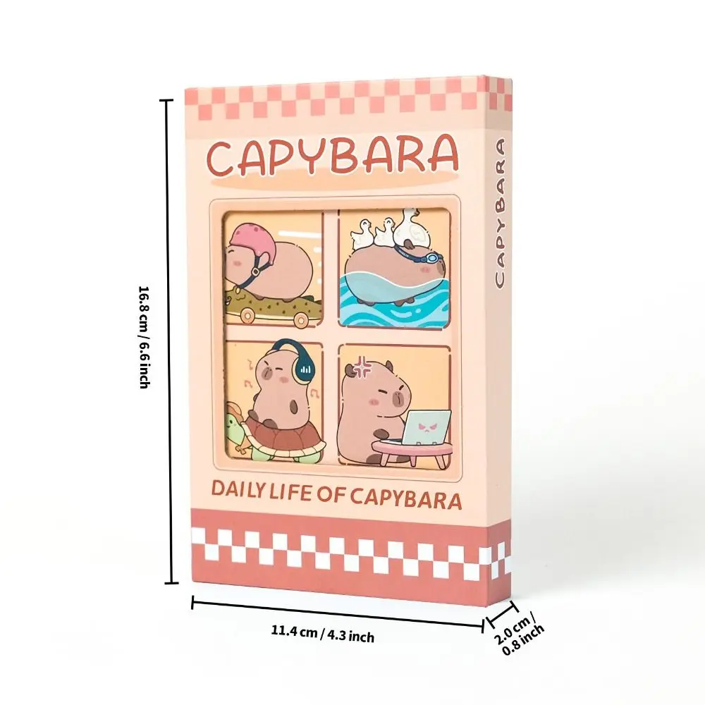 Gift Hand Ledger Capybara Notebook Exquisite Stationery Diary Book Hardcover Cute Notepad Student