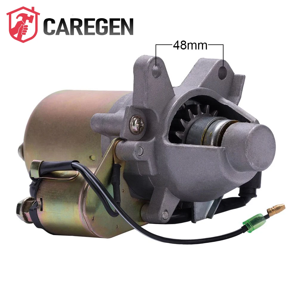 QDJ113 12V 0.25KW Gasoline Engine Electric Motor Starter Apply 5.5hp 168f Diesel Engine Starter Motor Scooter Kit Specification