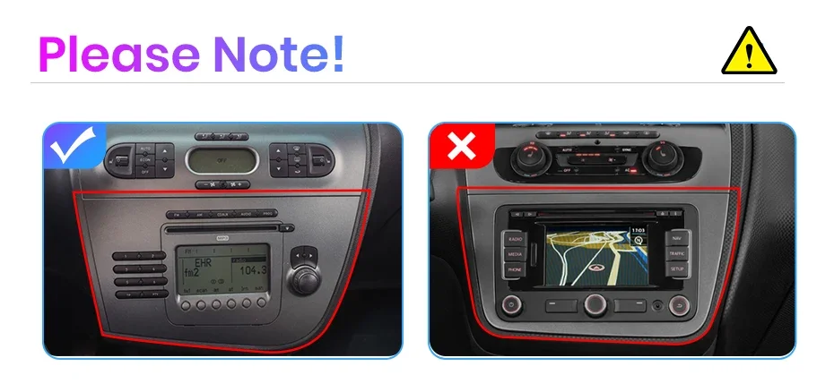 Junsun Android 15 Auto-Intelligentes System für Seat Leon MK2 2005-2012, kabelloses CarPlay für Apple Auto, 9" IPS-Touchscreen – Detail 1