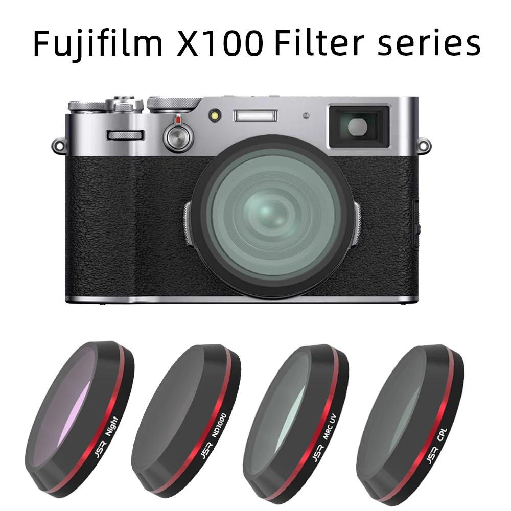 Filtro de Câmera UV CPL Noturno ND64 ND1000 Star Filter para Acessórios de Câmera Fujifilm Fuji X100