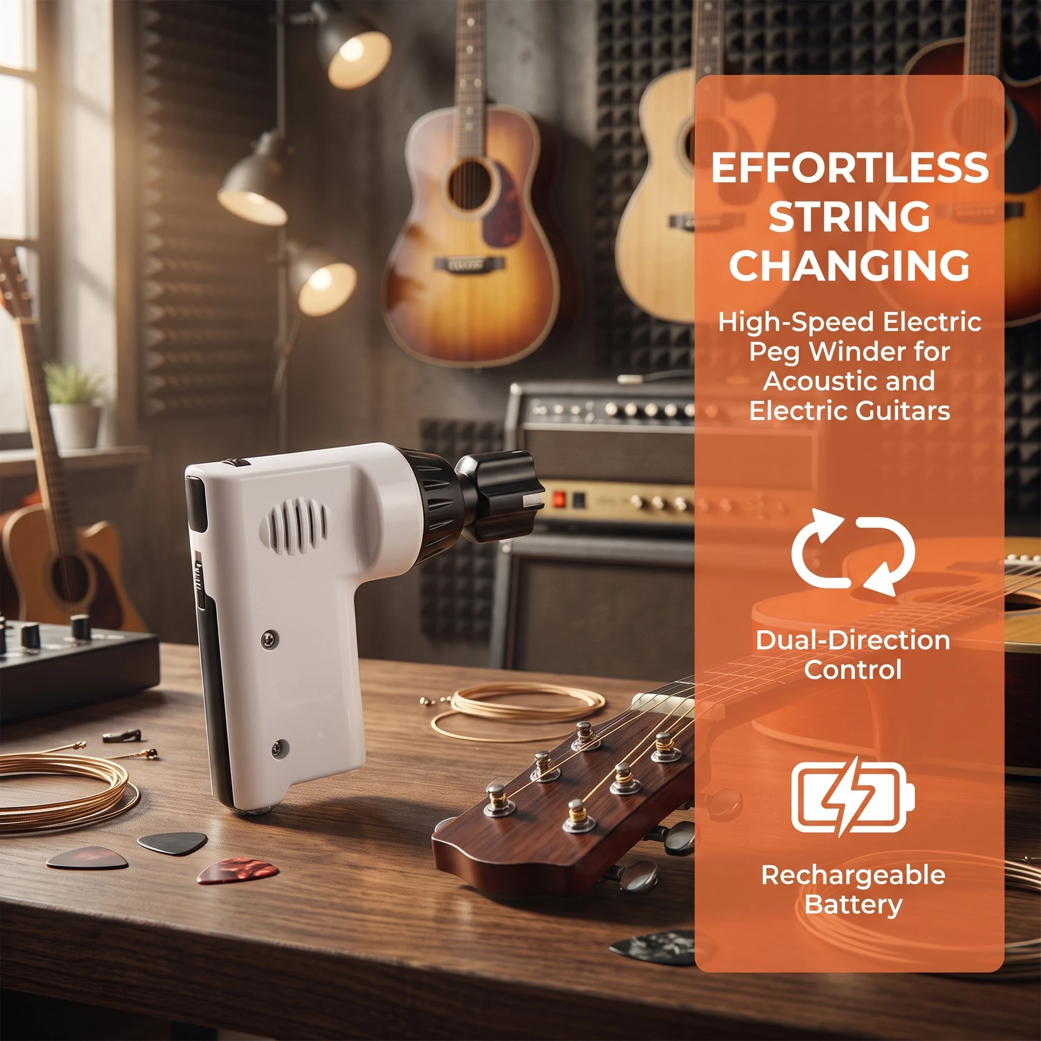 Thumbnail 2 - #48 Compare Guitar String Winders Before You Buy