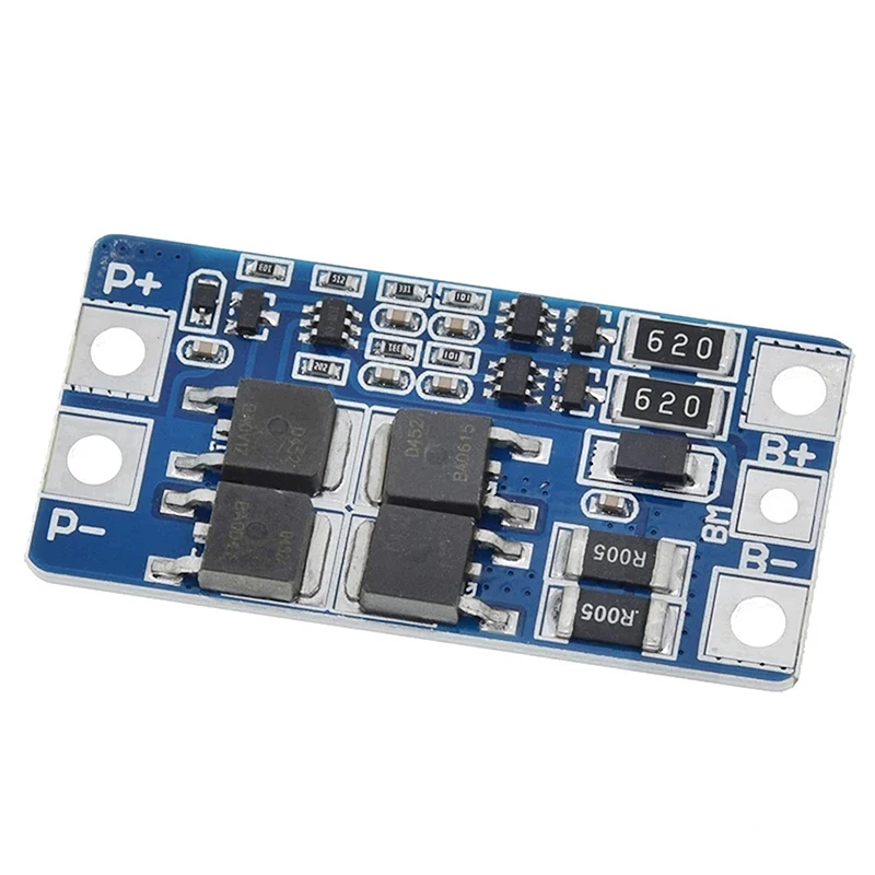 New 2 Series Of Lithium Battery Protection Plates Balanced Function Overcharged Over Discharge Protection Board Cell Pack Module