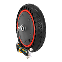 8.5 Inch Electric Scooter Motor 36V/350W Hub Motor with Honeycomb Solid Tire Compatible with M365 Pro Pro2 1S