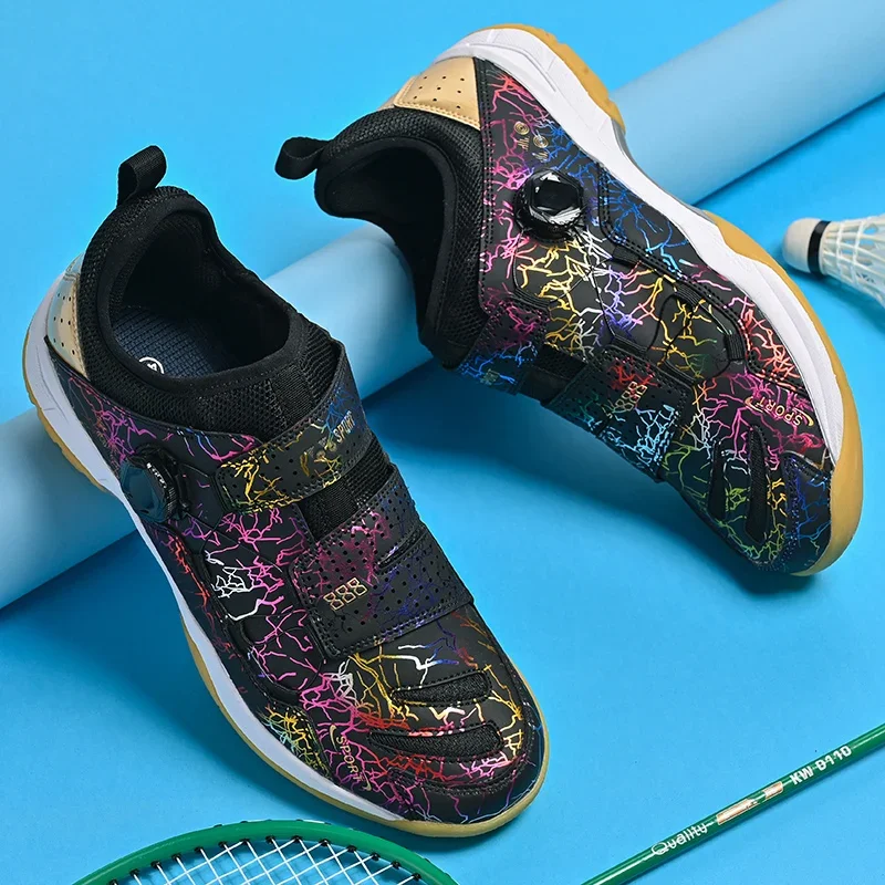 New Trendy Unisex Profession Badminton Sneakers Gym Women Volleyball Sport Training Trainer Men Table Tennis Practice Shoes 1981