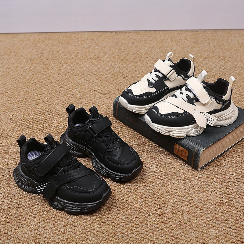 

Многосекционные кроссовки для мальчиков и девочек, осень 2023, новые повседневные кроссовки на платформе для малышей, легкие универсальные студенческие кроссовки