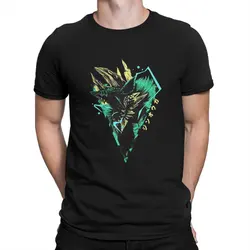 Zinogre T Shirts Men's  Pure Cotton Casual T-Shirts O Neck Monster World Hunter Tees Short Sleeve Tops Summer