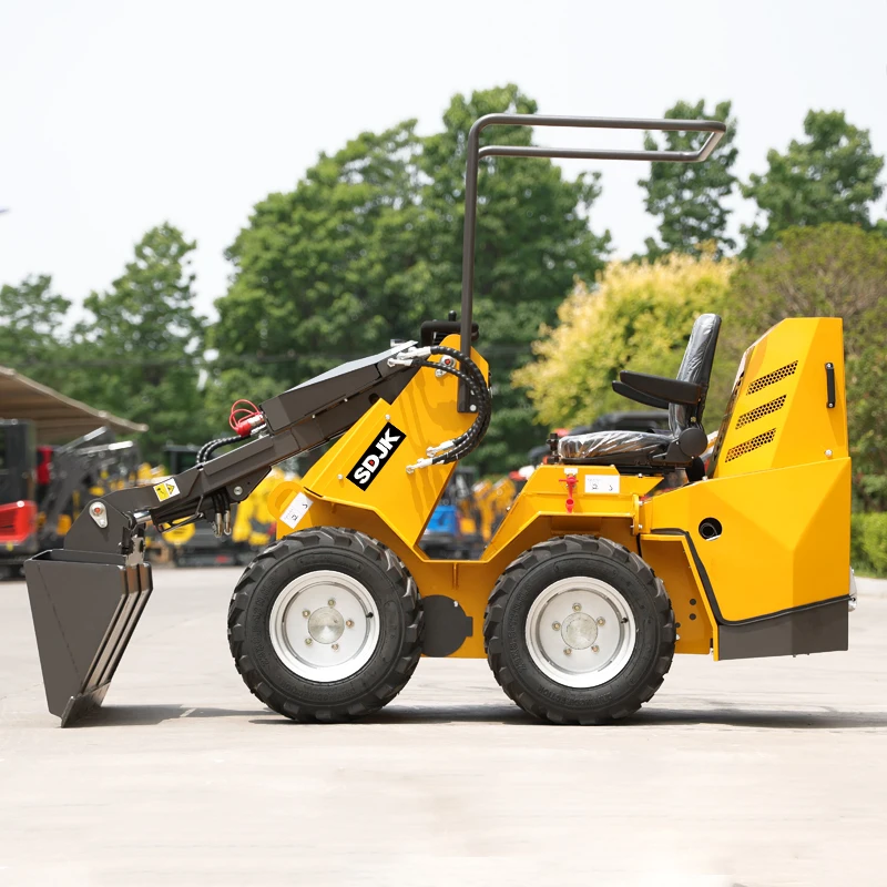 Special offer skid steer loader diesel powered engineering machinery supports custom mini skid steer loader