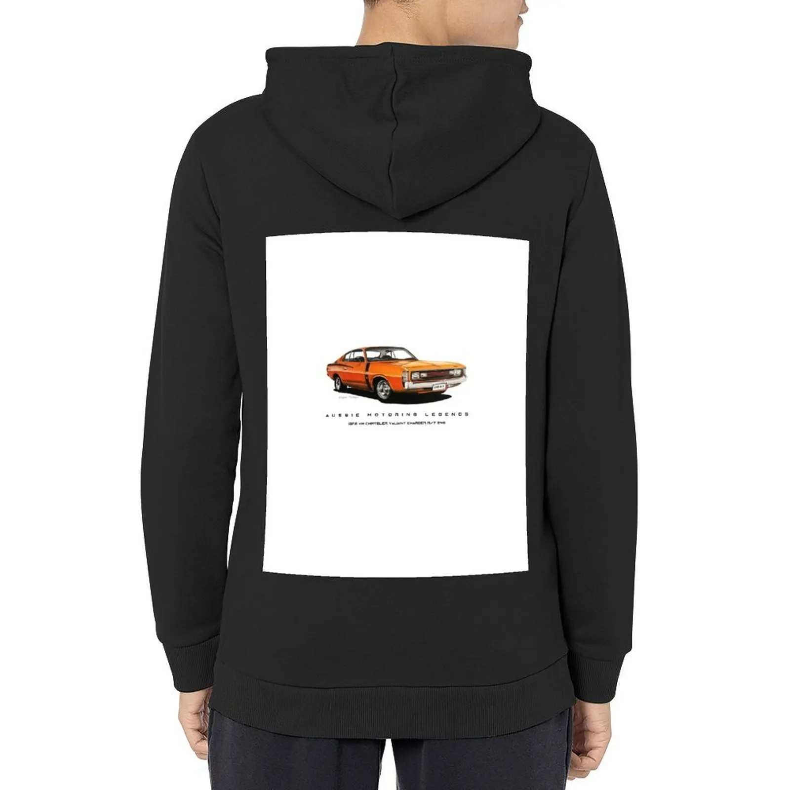 

Aussie Motoring Legends 1972 VH Chrysler Valiant Charger R/T E49 Hoodie autumn clothes korean style clothes anime hoodie
