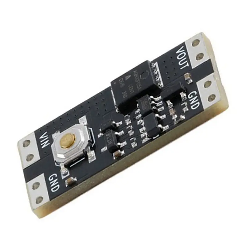 20Pcs Single Bond Button Bistable Switch Module 4.5-26V 1.3UA Load 10A Low Power Wide Voltage Mini One Key Switch Module