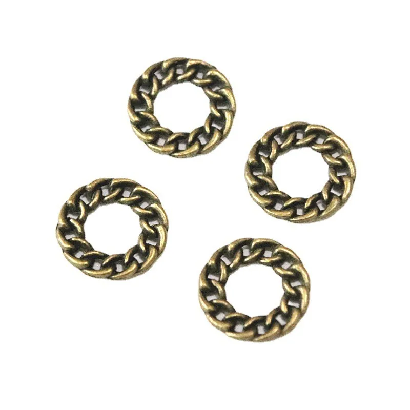 30Pcs 20*2.6MM Antique Bronze Plated Circle Charms DIY Jewelry Making Pendant Fit Bracelets Necklaces Earrings Handmade Crafts