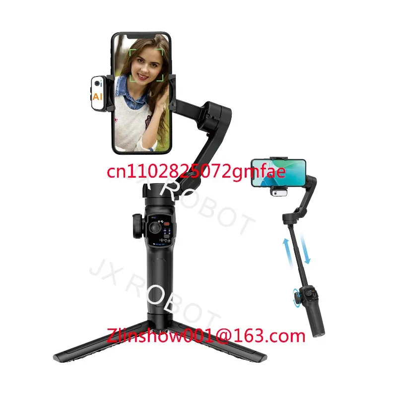 L9  Auto Face Tracking Handheld Gimbal Stabilizer  & Tripod for Smart Mobile Phones Built in Extension Rod