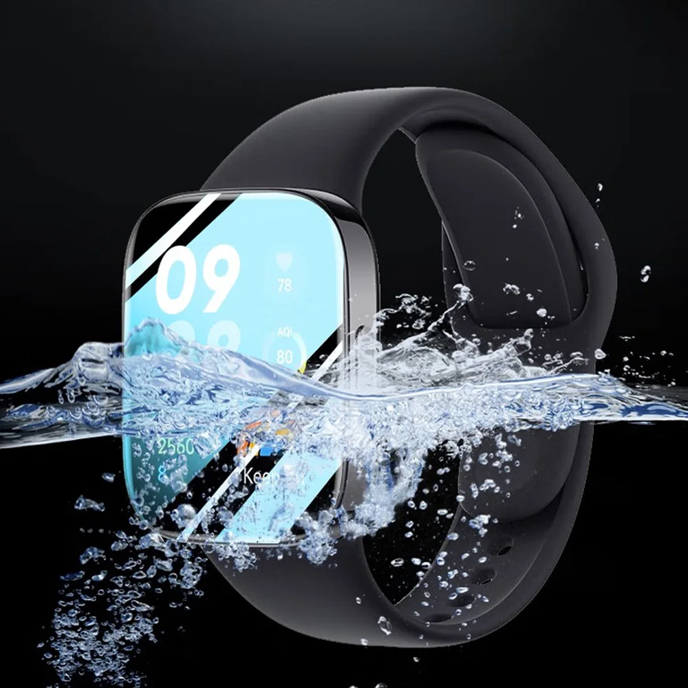 Full Screen Protector For Xiaomi Redmi Watch 3 Curved Film Samrtwatch Protective Not Glass