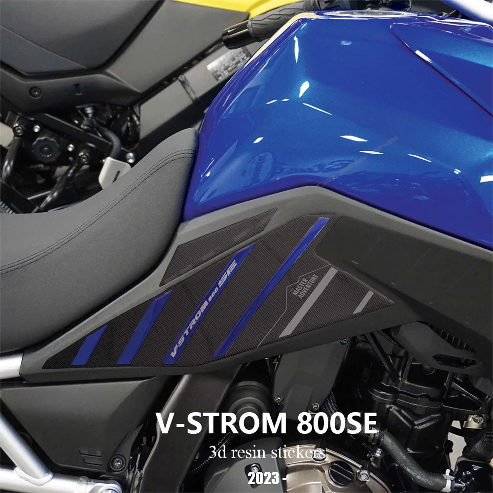 V-Strom 800SE Tank Pad Stickers Motorcycle Sticker 3D Epoxy Resin Protection Sticker for V-Strom 800 SE 2023 2024