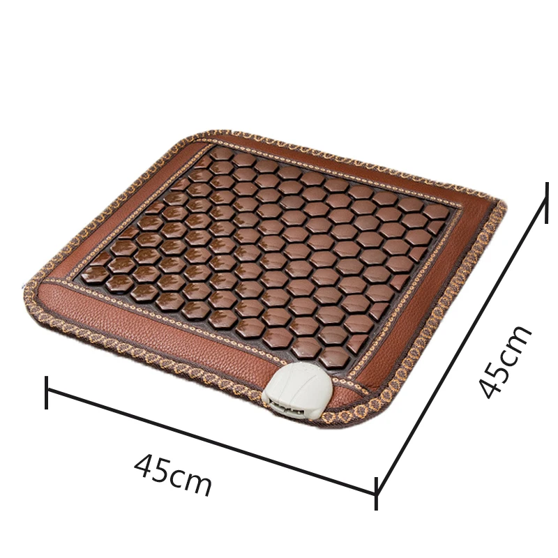 Jade Mattress Tourmaline Heating Therapy Cushion Far-Infrared Constant Temperature Electric Heatd Jade Mat Relieve Fatigue