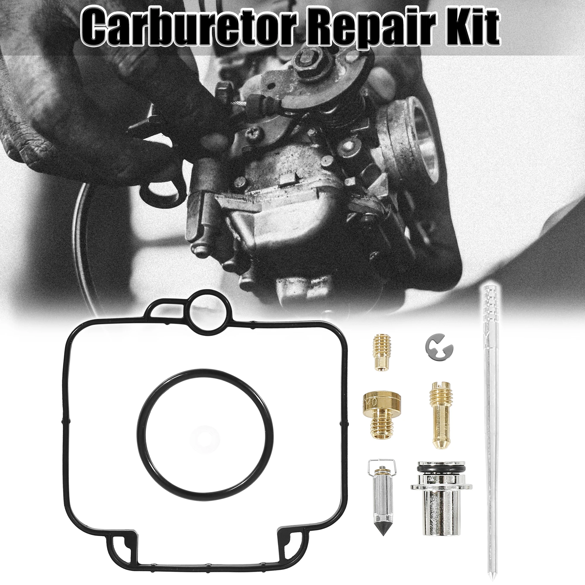 

Motoforti Motorcycle Carburetor Repair Rebuild Set Parts for Polaris Sportsman 500 2008-2013 for Polaris Sportsman 500 01-06