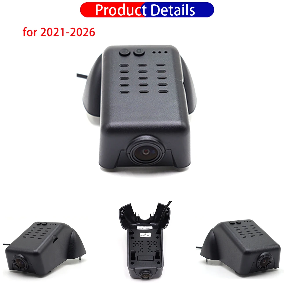 Dash Cam for Volvo S90 V90 XC60 2016-2025 Front Rear 4K Car DVR Driving Recorder Dashboard Camera Night Vision 24H Parking Mode - view 6