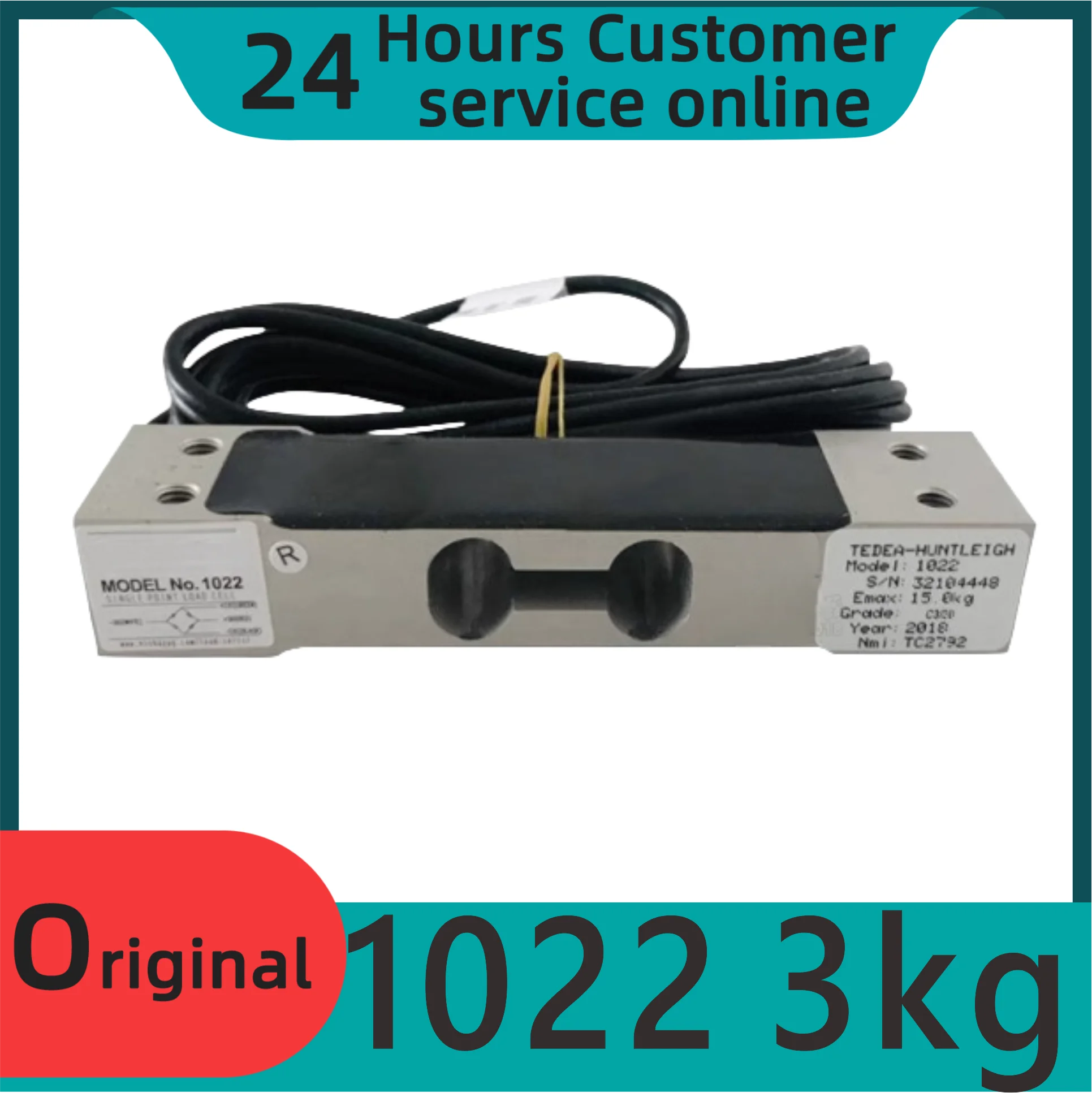 Brand New Original Weighing Sensor 1022 3kg 5kg 7kg 10kg 15kg 20kg 30kg 35kg Force Or Wind Sensor