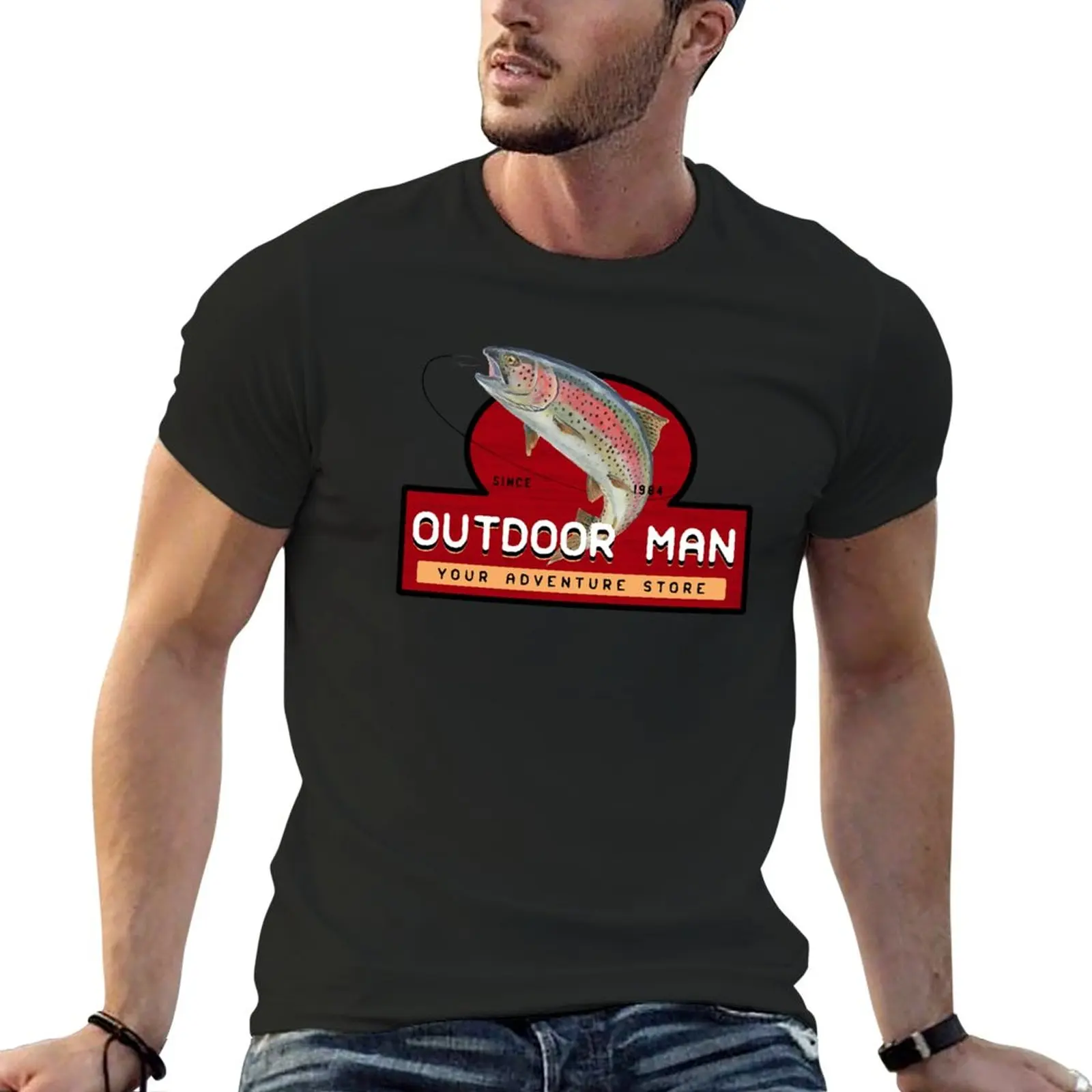 

New Outdoor Man Mug, Shirts etc. (Last Man Standing) T-Shirt oversized t shirts custom t shirt black t-shirts for men