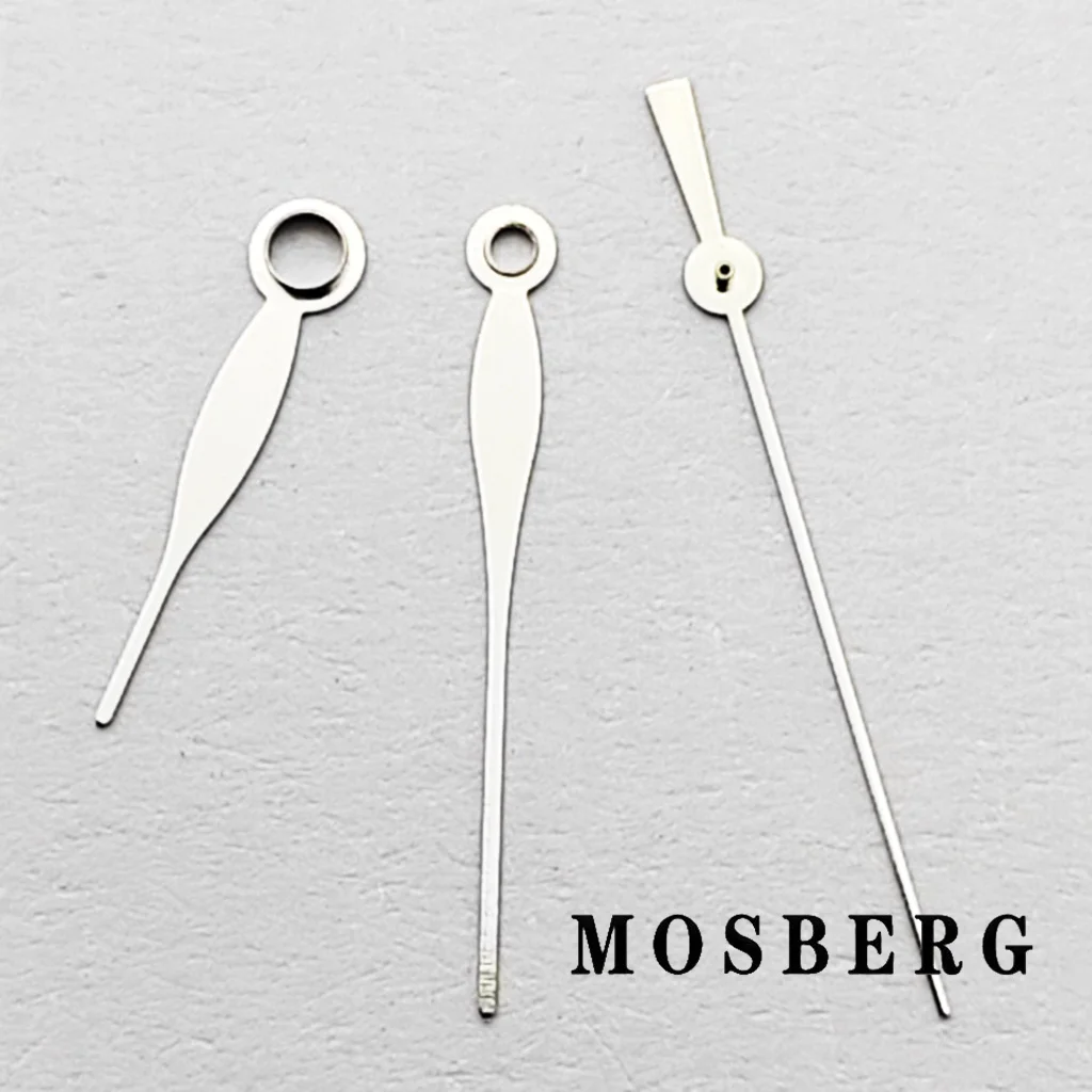 Lancette dell'orologio NH35 argento/oro/oro rosa adatte per orologi NH35 NH36 accessori per movimento automatico