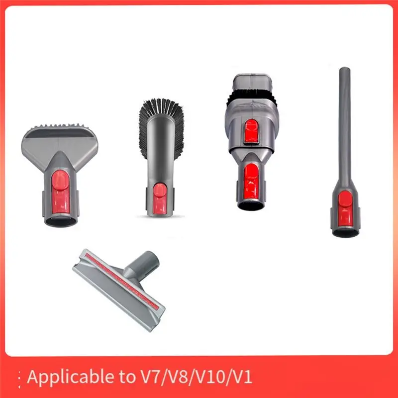 

Насадка-щетка A50Q для пылесосов Dyson V7, V8, V10: мягкая и жесткая щетки, насадка для матрасов