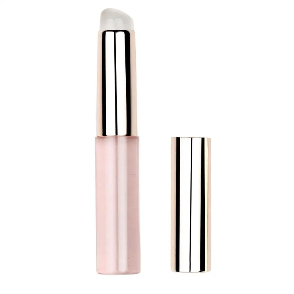 Silicone Lip Brush Angled Concealer Makeup Brush Tool Brush Head Finger Like Portable Soft Q Lipstick Round Concealer Brush Q7F8