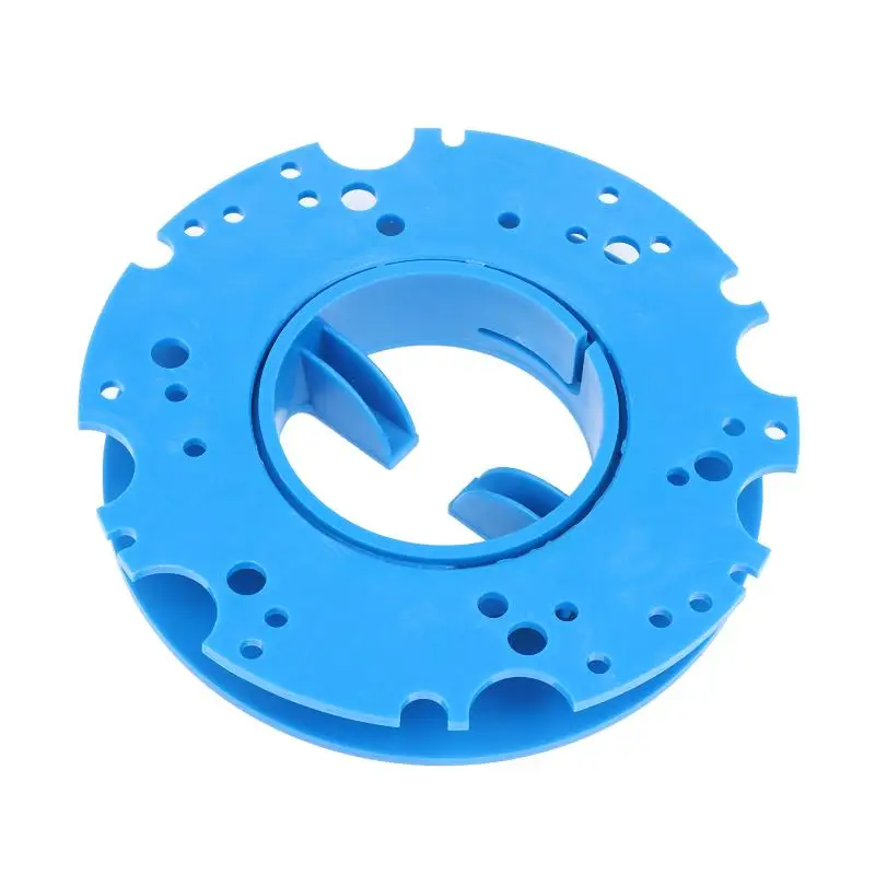 Scrubber Center Sweeper Brush Plate Buckle Durable Plastic Center Lock Pad Holder for Professional Cleaning Service Supplies