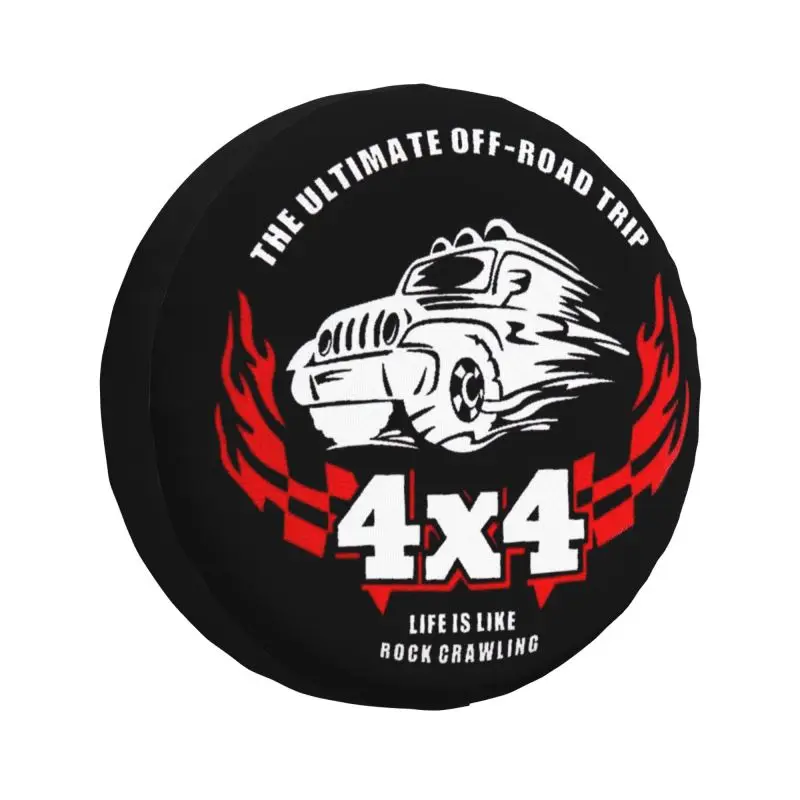 

Пользовательский чехол для запасного колеса 4x4 Overland для Jeep Mitsubishi Pajero 4x4 RV, защита для шин 14 дюймов, 15 дюймов, 16 дюймов, 17 дюймов