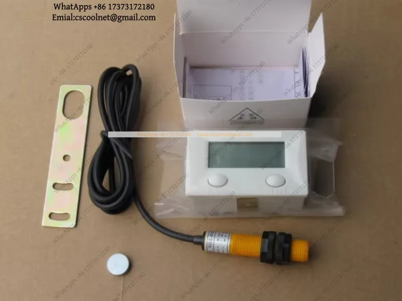 YX2 ZX-5A Digital Electronic Counter Magnetic Induction Proximity Switch Reciprocating Rotary Tachometer