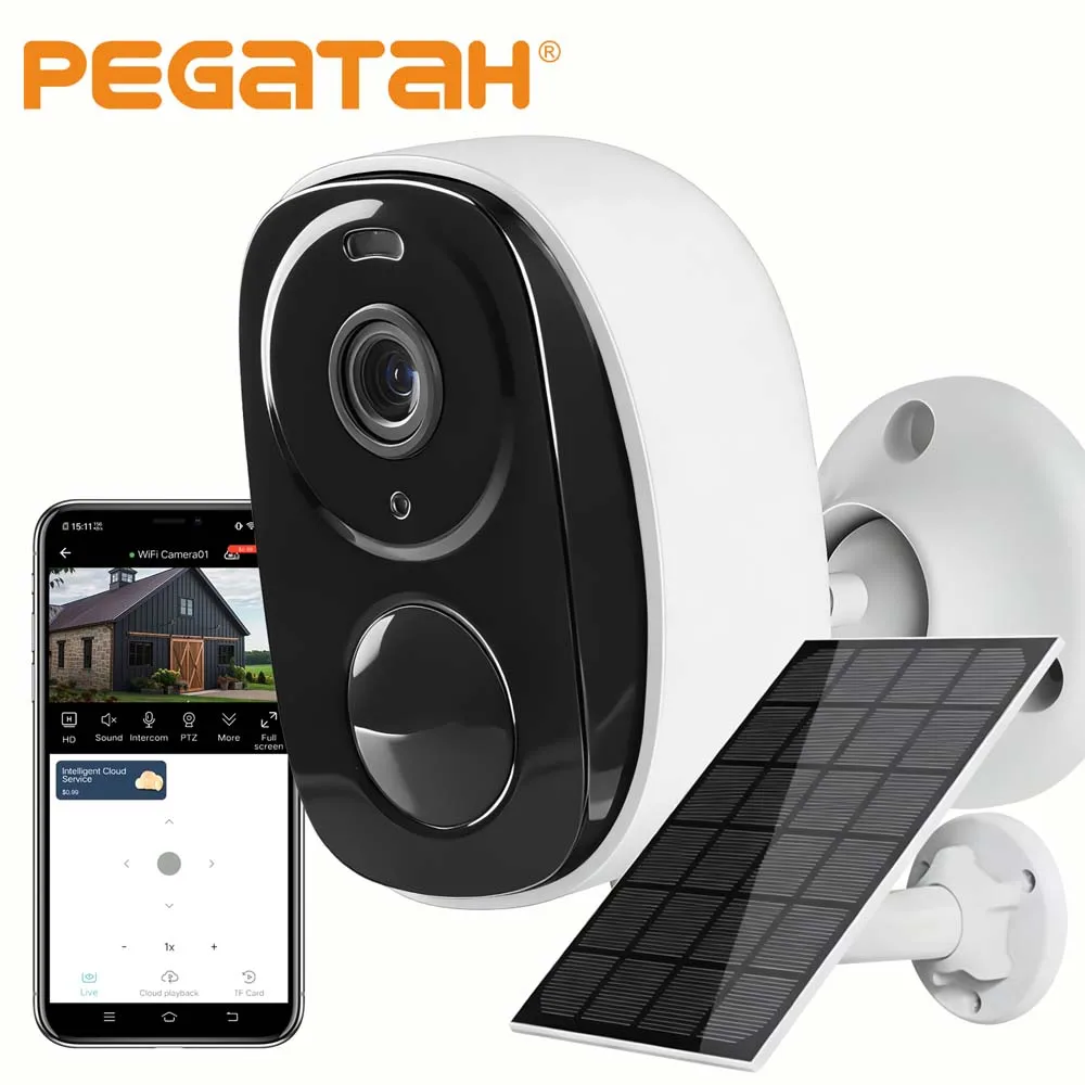 

4G Security Cameras Wireless Outdoor 2K Rechargeable Battery Camera PIR IP65 work with o-kam pro app